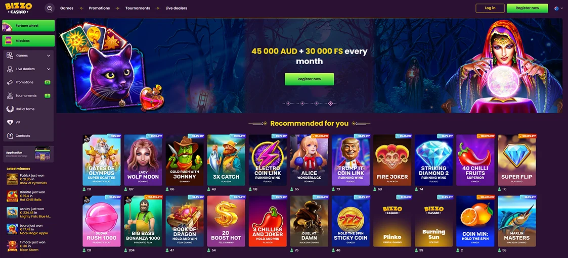 Bizzo Casino Online